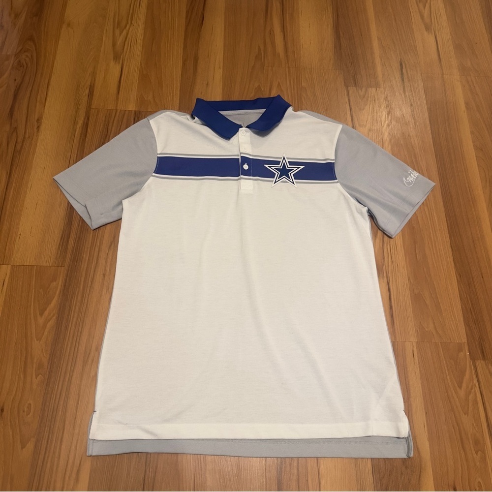Men's NFL Nike Dallas Cowboy Dry-Fit Polo Shirt Sz M